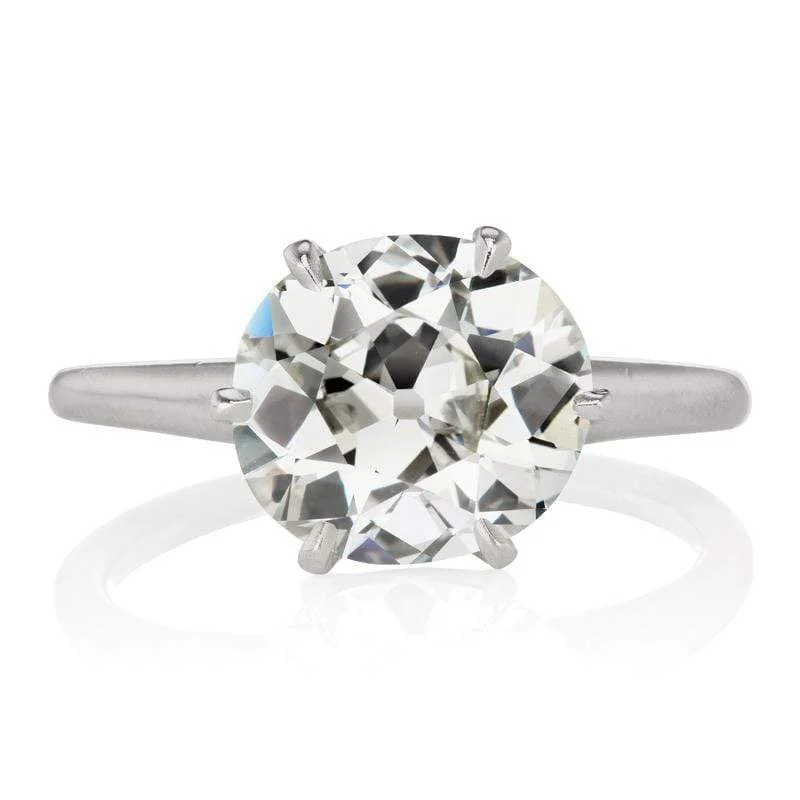 custom-made engagement rings for women with diamonds-Avery 3.12