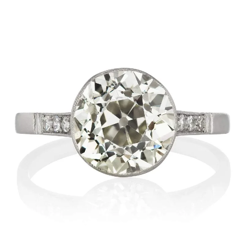 vintage engagement rings for men with diamonds-Jodie