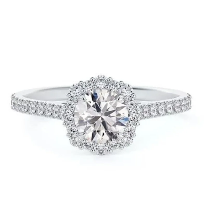 women’s wedding rings with diamonds and sapphires for engagement-Forevermark Diamond Engagement Ring