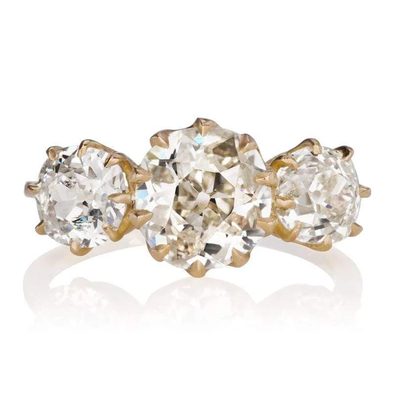 vintage engagement rings with diamonds for women-Marielle 1.32