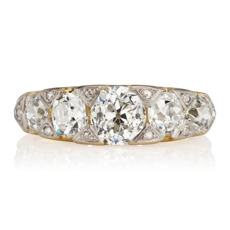 vintage engagement rings with diamonds and sapphires for men-Aubrey 1.03