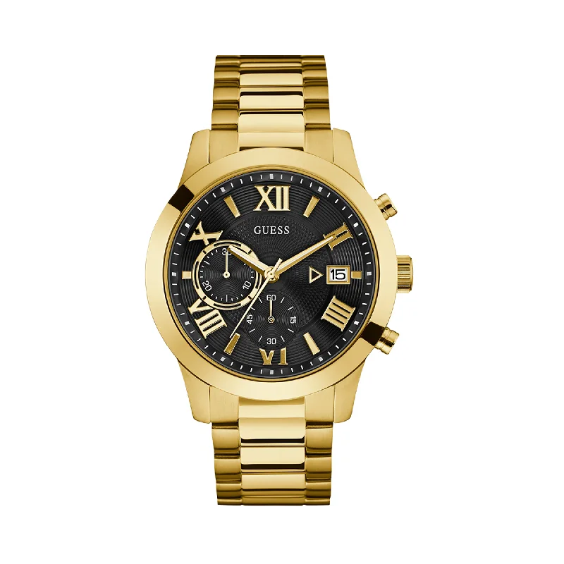 women’s watches with durable materials and modern designs -Guess Men's Atlas Watch W0668G8