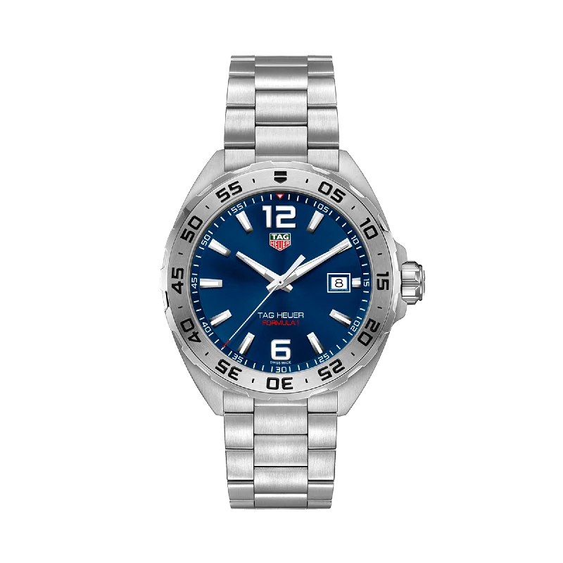 men's watches with ceramic cases and classic analog faces -TAG Heuer Formula 1 Men's 41mm Stainless Steel Quartz Watch WAZ1118.BA0875