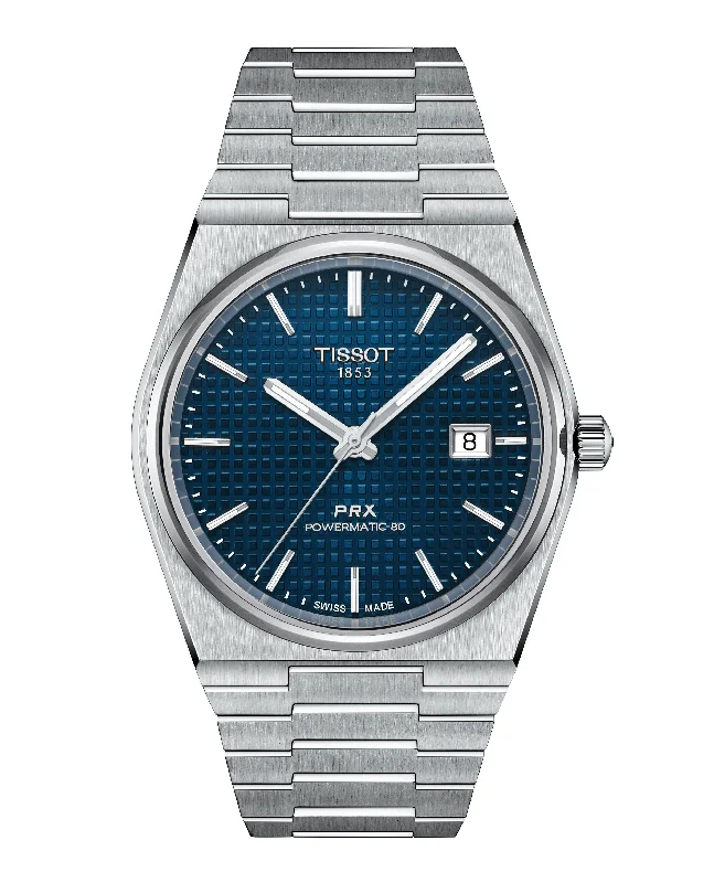 smartwatches for women with customizable health and fitness features -Tissot PRX Men's 40mm Stainless Steel Automatic Watch T137.407.11.041.00