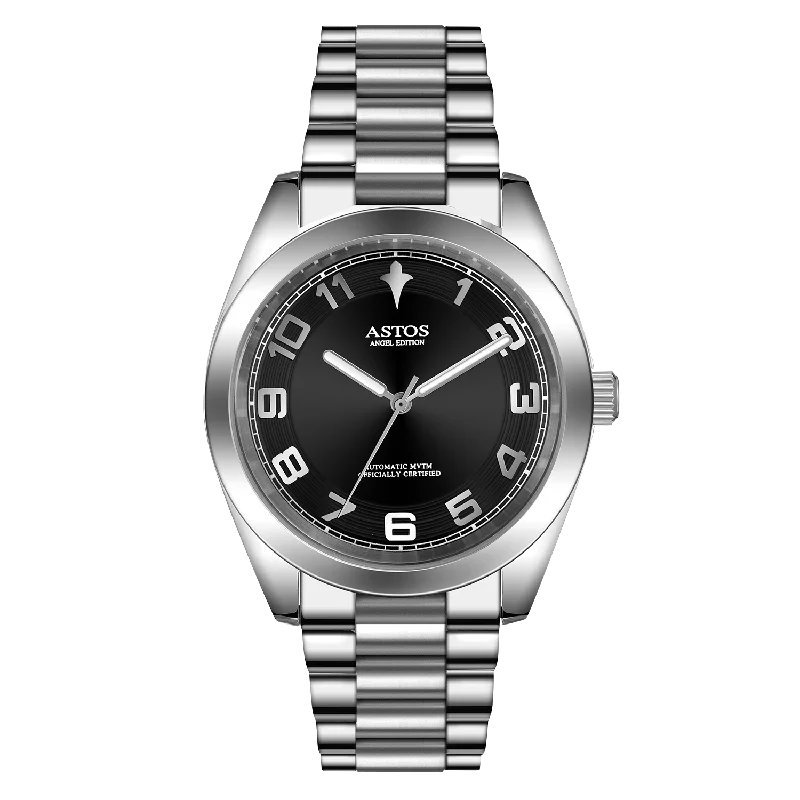 elegant sport watches for women with multi-sport tracking -Angel Deluxe Edition Silver