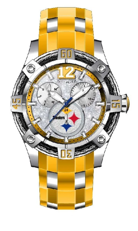 watches for men with classic design and modern functionality -Band For Invicta NFL 35799