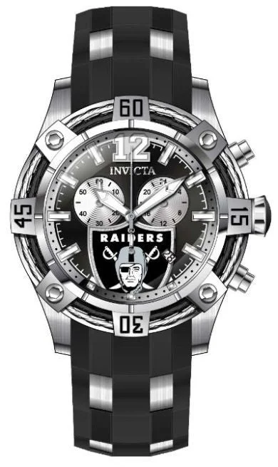 watches for men with automatic movements and durable materials -Band For Invicta NFL 35810