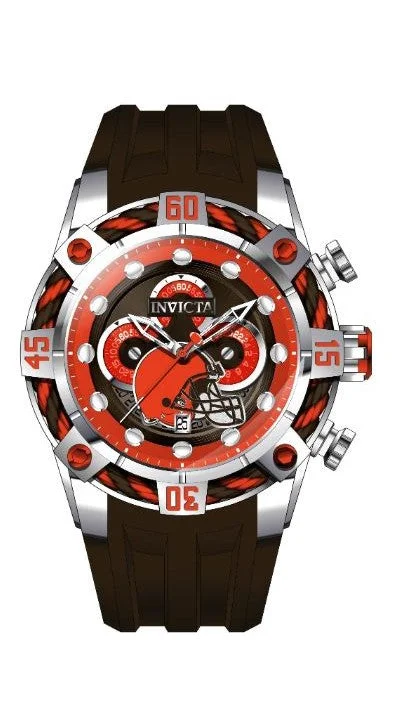 sport watches for men with heart rate, sleep tracking, and GPS -Band For Invicta NFL 35820