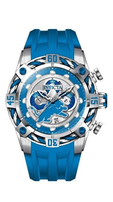 elegant watches for women with adjustable straps and simple designs -Band For Invicta NFL 35823