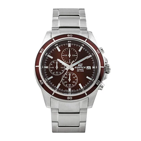 luxury watches for men with polished stainless steel and intricate detailing -Edifice EFR-526D-5AVUDF Analog Men EX094