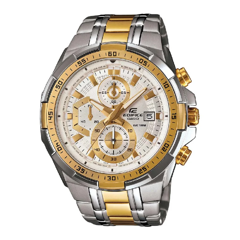 elegant watches for women with gold accents and detailed designs -Edifice EFR-539SG-7AVUDF Analog Men EX189