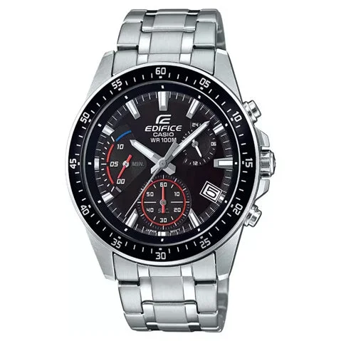 men's watches with lightweight designs and high-tech movement features -Edifice EFV-540D-1AVUDF Analog Men