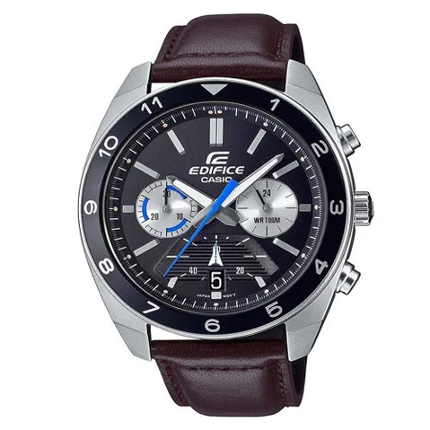 luxury watches for men with high-end metal bands and precise movements -Edifice EFV-590L-1AVUDF Analog Men ED486