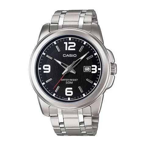 men's watches with traditional analog dials and modern technology -Enticer Men MTP-1314D-1AVDF Analog Men A550