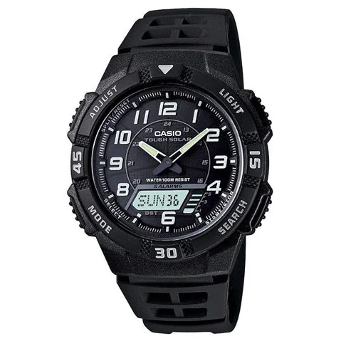 digital watches for men with heart rate, GPS, and sleep tracking -Youth AQ-S800W-1BVDF Analog-Digital Men