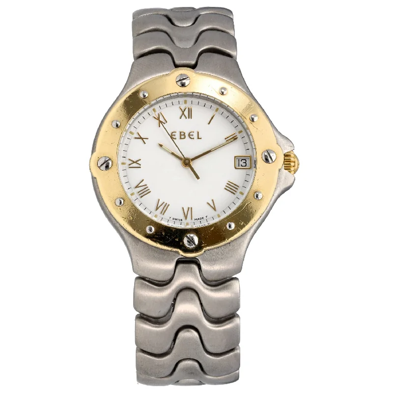 women’s watches with durable materials and modern designs -Ebel Sportwave 6187631 35mm Stainless Steel Watch