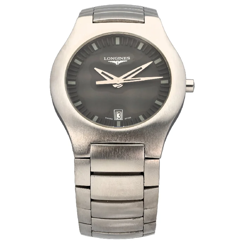 watches for women with minimalist designs and high-quality materials -Longines Oposition L3.617.4 36mm Stainless Steel Watch