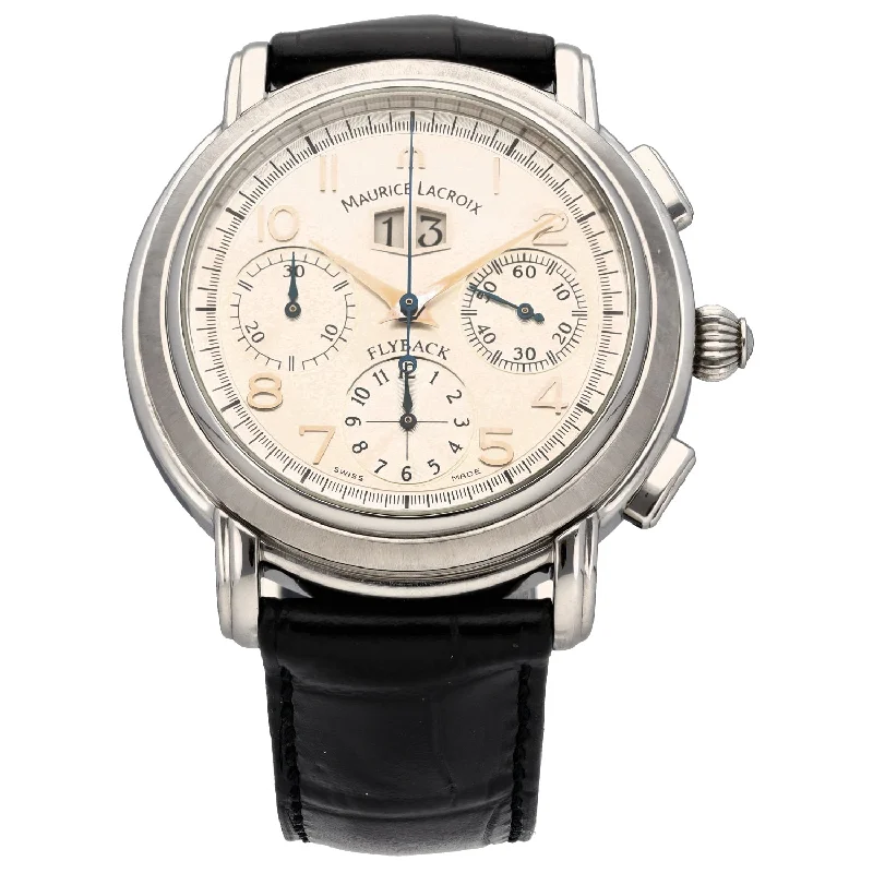 men's watches with classic designs and advanced technology -Maurice Lacroix Masterpiece 05826 40mm Stainless Steel Watch