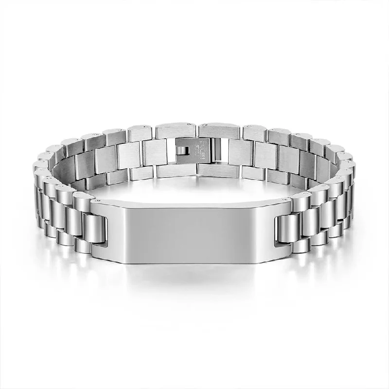 women's watches with stainless steel cases and unique dial patterns -Men's master bracelet