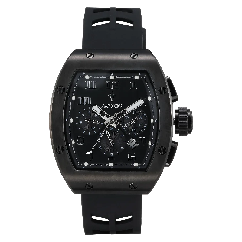 sport watches for men with customizable workout and fitness tracking -Millionaire 2.0 Black