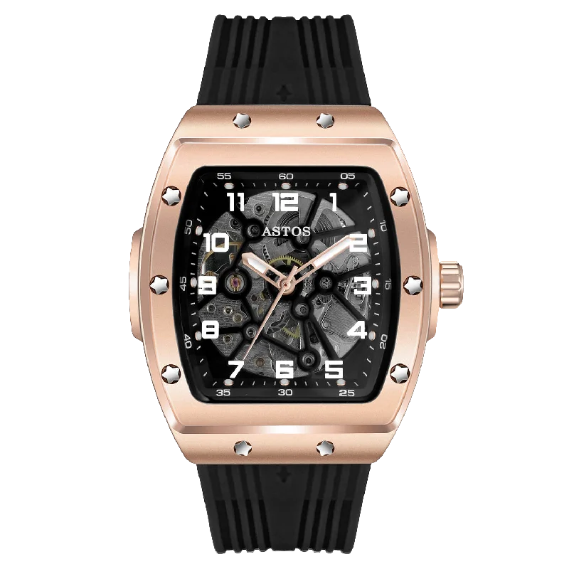 luxury men's watches with premium designs and high-tech functionality -Millionaire Rosé Gold