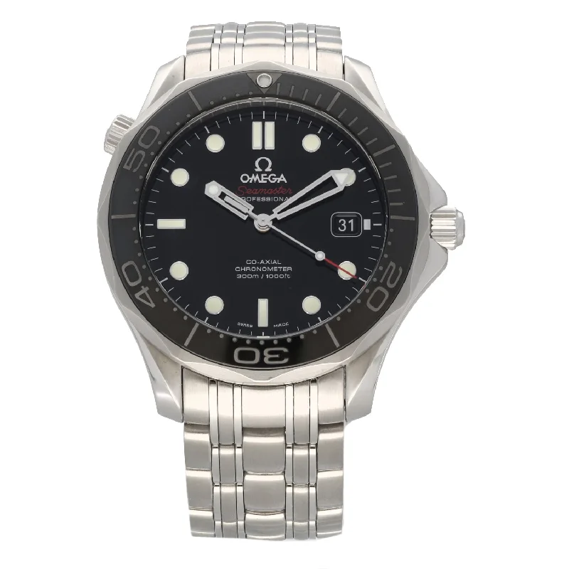 men's watches with minimalistic designs and durable metal cases -Omega Seamaster 212.30.41.20.01.003 41mm Stainless Steel Watch