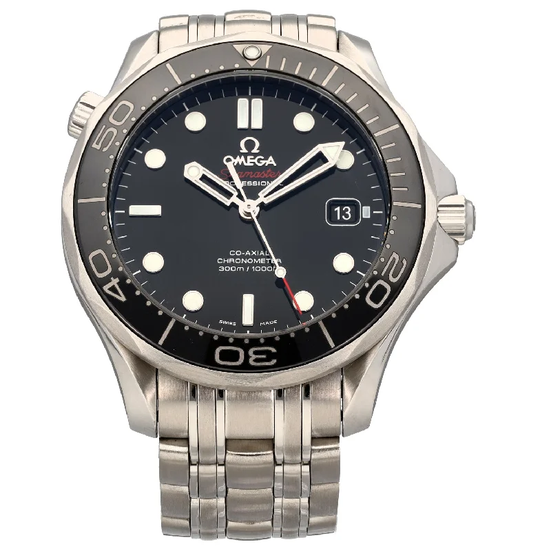 men's watches with digital features and rugged, outdoor designs -Omega Seamaster 212.30.41.20.01.003 41mm Stainless Steel Watch