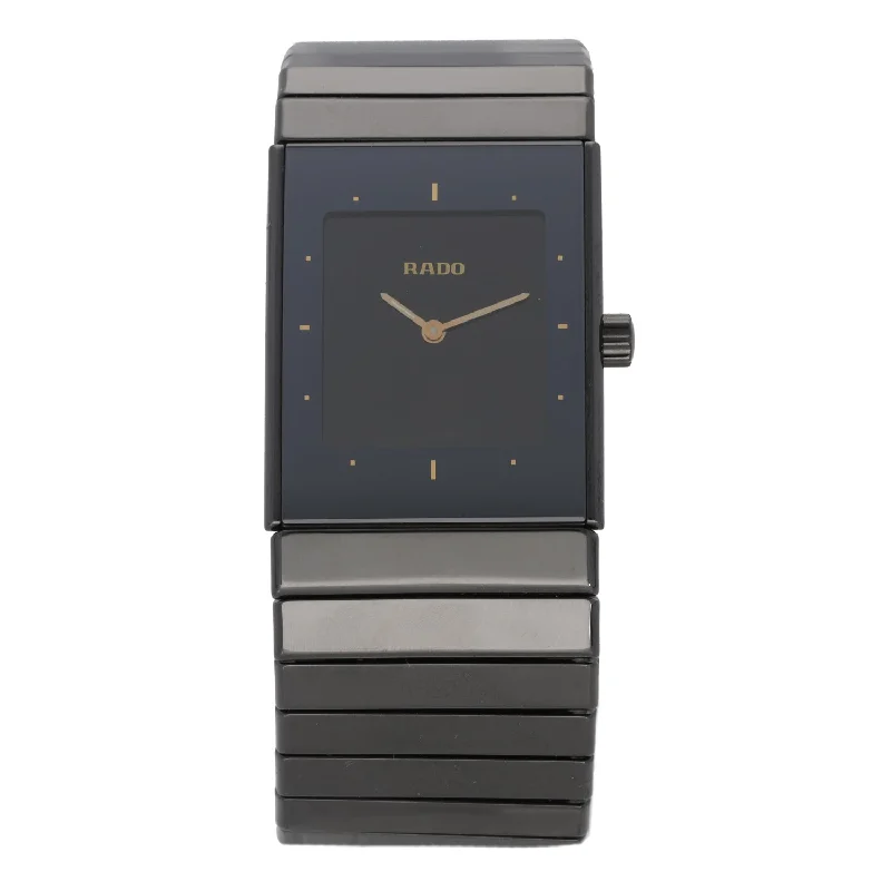 smartwatches for men with GPS tracking and sleep monitoring -Rado Ceramica 193.0324.3 28mm Ceramic Watch