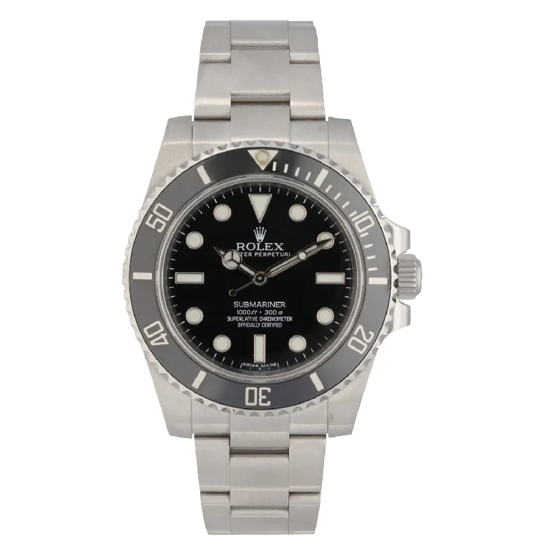 luxury watches for men with hand-crafted details and innovative designs -Rolex Submariner 114060 40mm Stainless Steel Watch