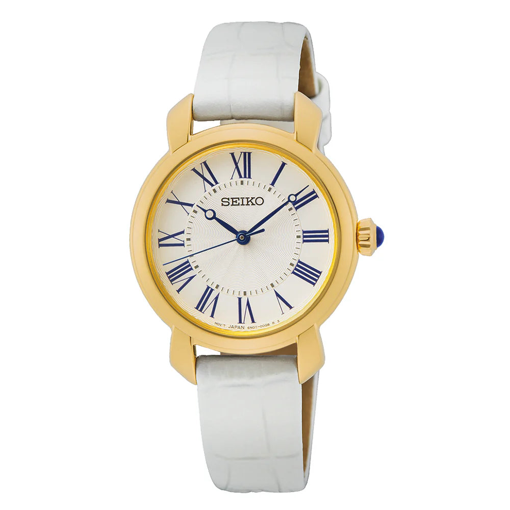 watches for women with elegant faces and interchangeable strap designs -SEIKO WOMEN'S QUARTZ WATCH - SUR626P2