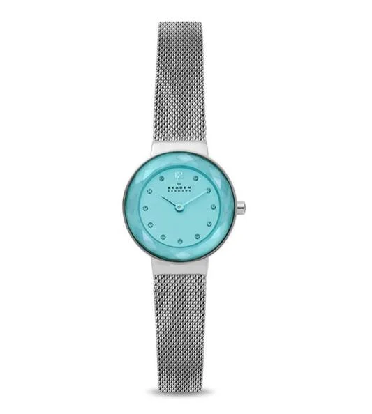 women's watches with slim profiles and bright, colorful designs -Skagen Leonora Analog White Dial Women's Watch-SKW2767