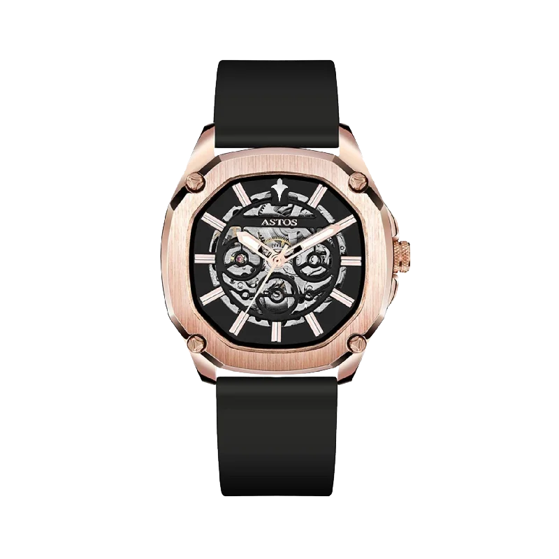 digital sport watches for men with advanced fitness tracking capabilities -Styx Ultimate Rose Gold