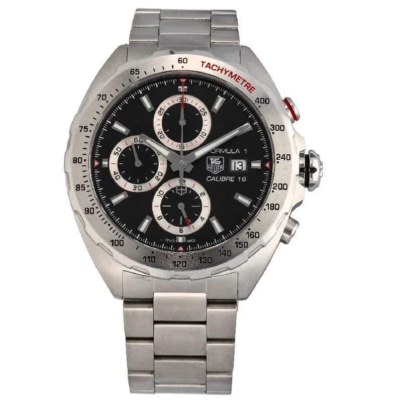 watches for men with waterproof features and modern functionality -Tag Heuer Formula 1 CAZ2010 44mm Stainless Steel Watch