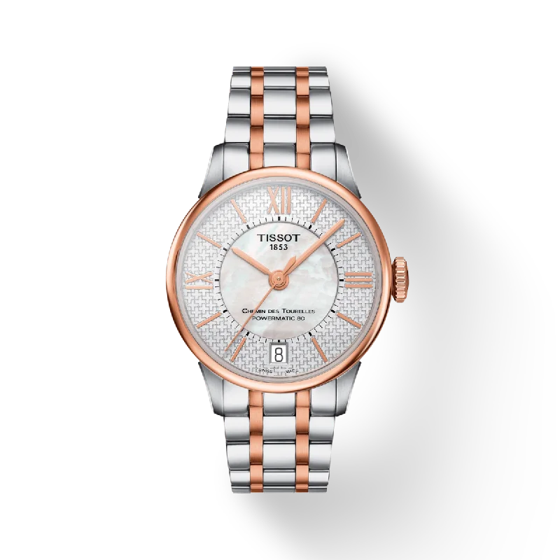 watches for men with sleek, minimal dials and multi-functional features -Tissot Special Collections White Mother-Of-Pearl Dial Women 30mm