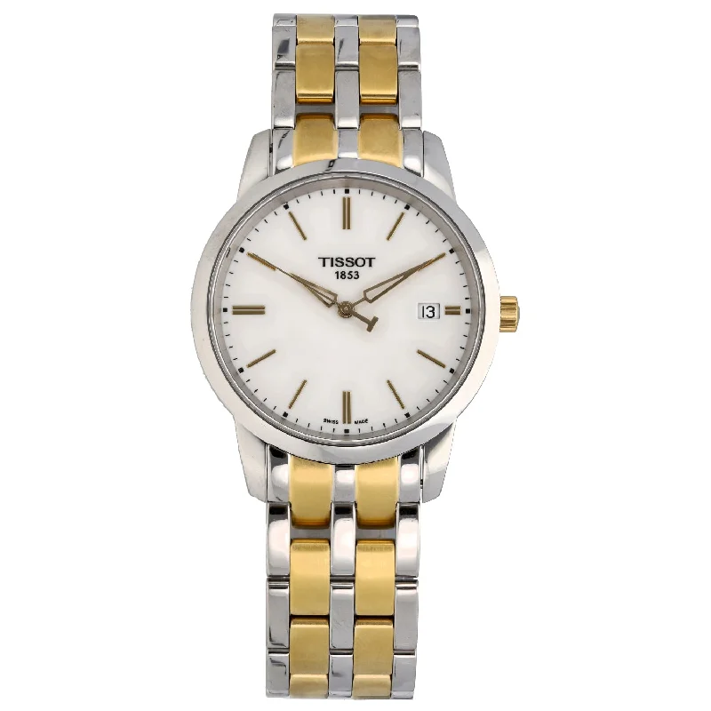 stylish women's watches with slim profiles and colorful designs -Tissot T-Classic T033410 A 38mm Stainless Steel Watch