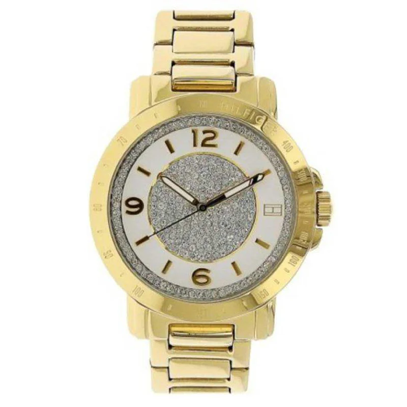 men's watches with ceramic bands and high-end quartz movement -Tommy Hilfiger Quartz White Dial Women 39.3mm