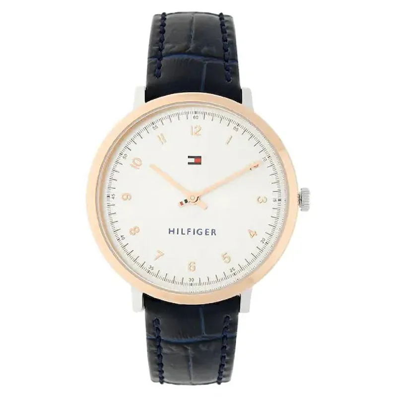 luxury watches for women with multi-functional features and classic designs -Tommy Hilfiger Ultra Slim Silver Dial Women 35mm