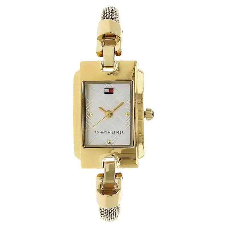 men's watches with high-tech tracking features and rugged designs -Tommy Hilfiger Yarmouth White Dial Women 23mm